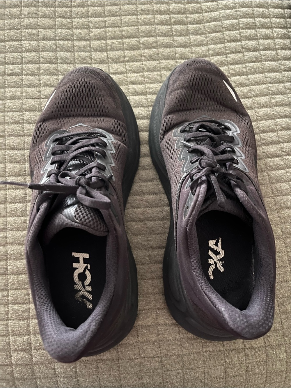 Hoka Men’s Athletic Running Shoes in black - Picture 5 of 6